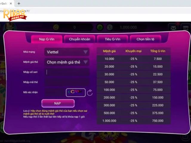 Hướng Dẫn Nạp Rút Rik88 Chi Tiết Từ A-Z 6 Những lưu ý trong quá trình nạp rút Rik88