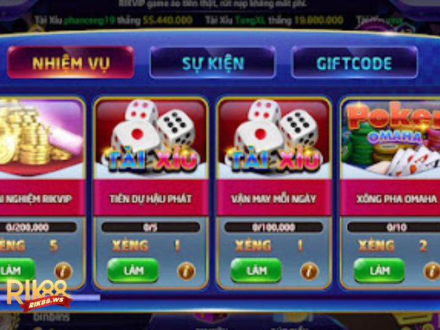 Vô Vàng Giftcode Rik88 Dành Cho Cược Thủ 5 Săn mã dành riêng cho tân thủ