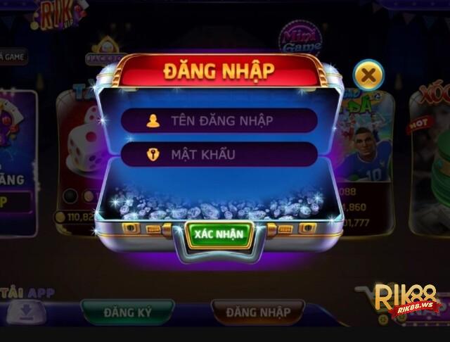 Cách chơi keno Rik88 đơn giản từ A - Z 3 Tiến hành đăng nhập website trang chủ Rik88