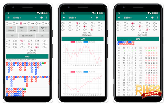 Khám phá các tool hack tài xỉu chuẩn xác nhất 4 Các tính năng của tool Phân tích Sicbo